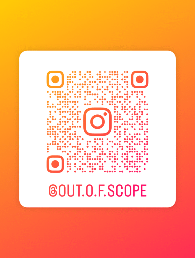 QR code vers le profil Instagram de OUTOFSCOPE - Services de recherche et détection de fuites d'informations